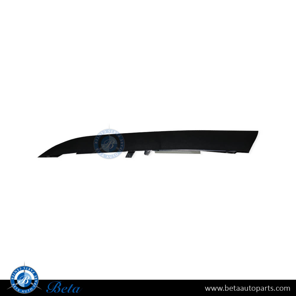 Left Side Fog Lamp Cover Upper Moulding for Porsche Cayenne GTS/Turbo 2011-2014 models, Part Number 95850568510 Left Side Fog Lamp Cover Upper Moulding for Porsche Cayenne GTS/Turbo 2011-2014 models, Part Number 95850568510